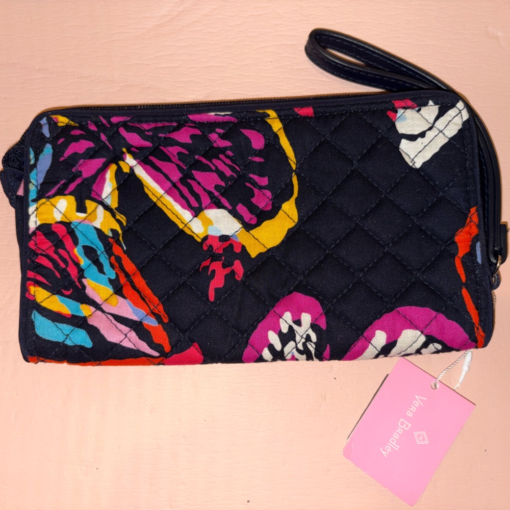 Vera Bradley Polka Dot Wristlet